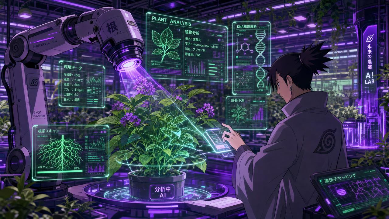色虎AI识别10000种植物 - 植物视频展示